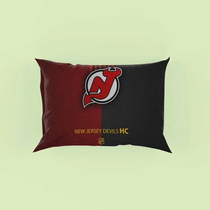 New Jersey Devils Professional Ice Hockey Team Pillow Case