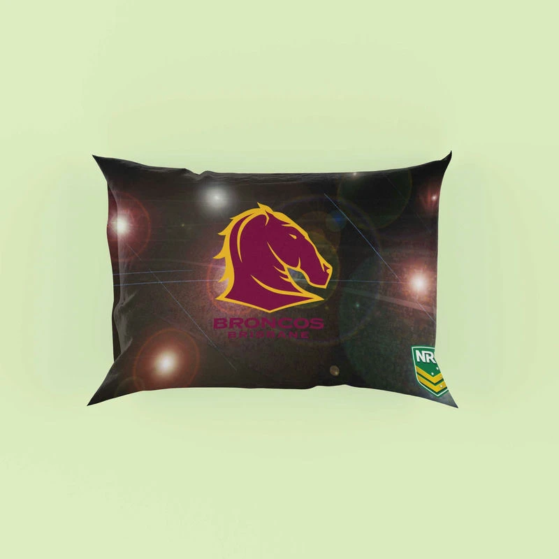 Brisbane Broncos Popular NRL Rugby Team Pillow Case