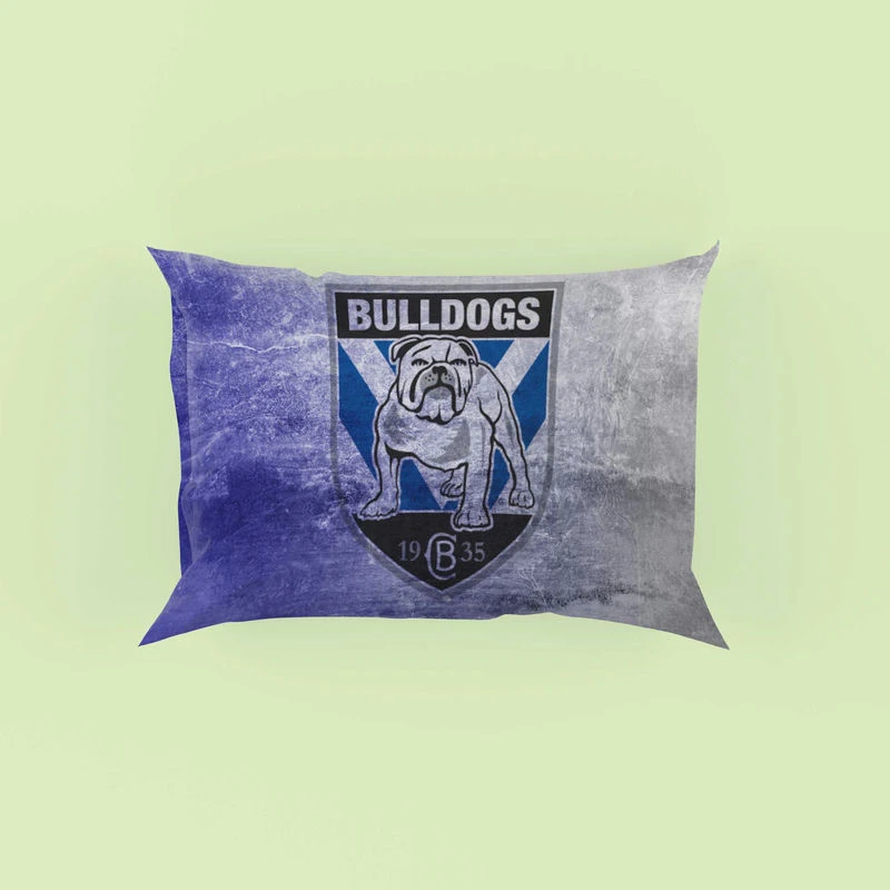 Canterbury Bankstown Bulldogs Excellent NRL Rugby Club Pillow Case