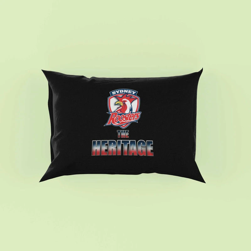 Sydney Roosters NRL Logo Pillow Case