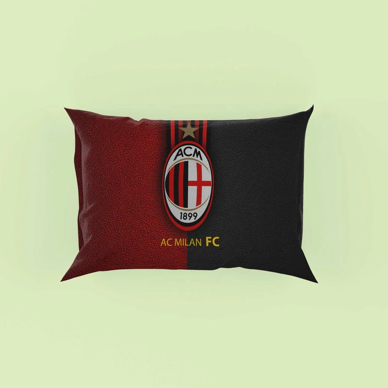 AC Milan Football Club Logo Pillow Case