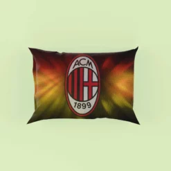 Famous Football Club in Italy AC Milan Pillow Case