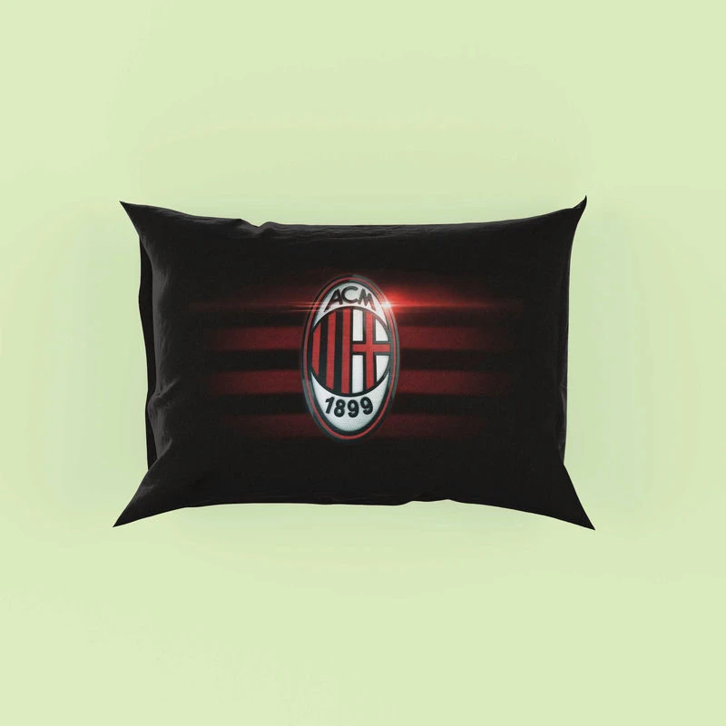 AC Milan Professional Football Team Pillow Case