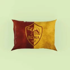 AS Roma Top Ranked Soccer Team in Italy Pillow Case
