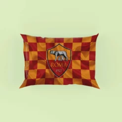Association Sportive Roma Serie A Football Team Pillow Case