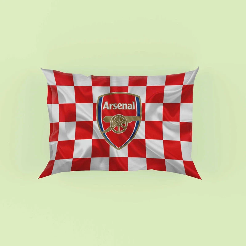 Arsenal FC Flag Design Football Logo Pillow Case