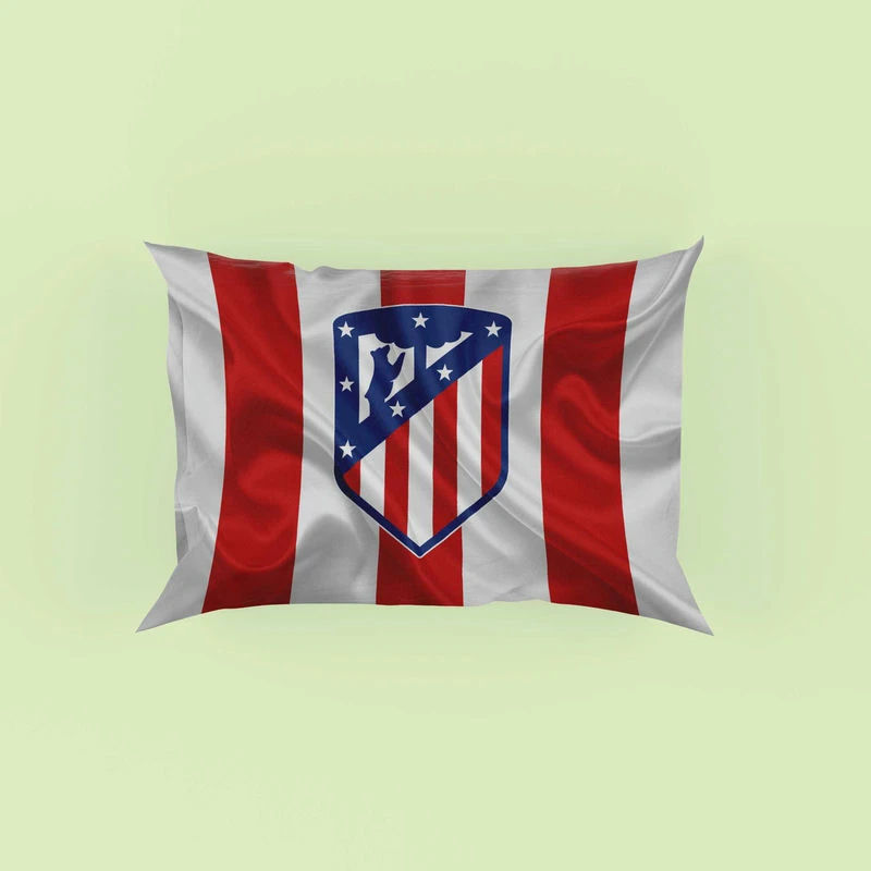 Atletico de Madrid Professional Spanish Football Club Pillow Case