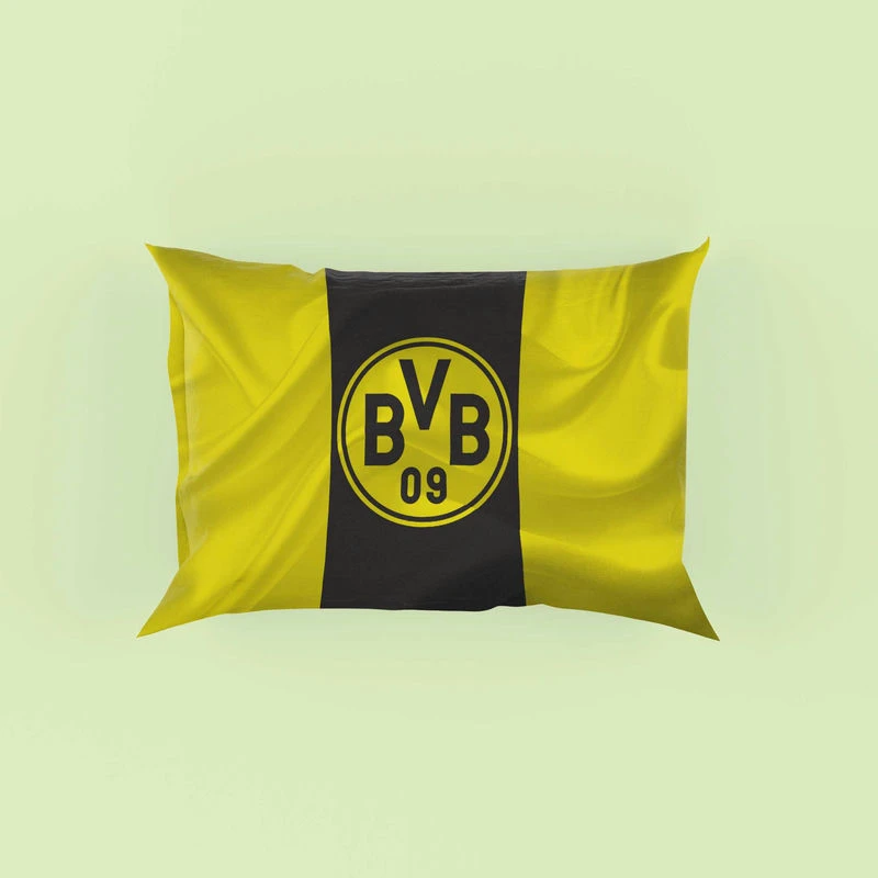 Borussia Dortmund BVB Football Club Logo Pillow Case