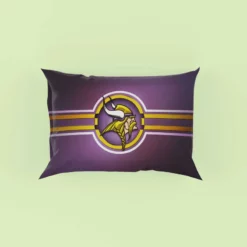 Vikings Energetic NFL American Football Club Pillow Case