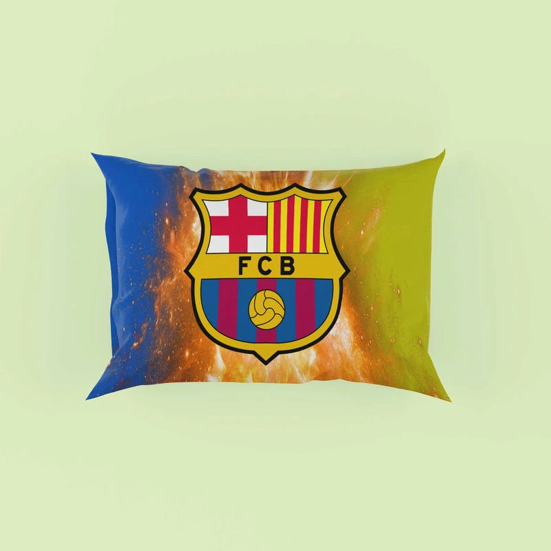 Professional Football Club FC Barcelona Pillow Case