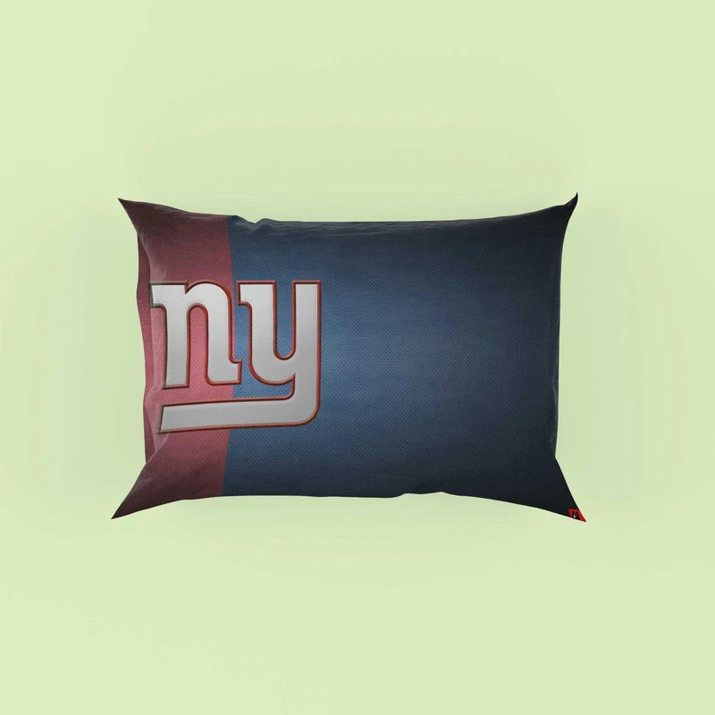 New York Giants Professional American Football Team Pillow Case