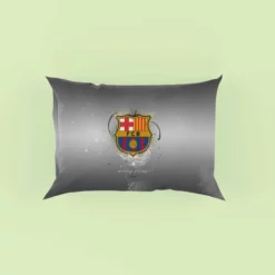 Consistent Spanish Soccer Team FC Barcelona Pillow Case