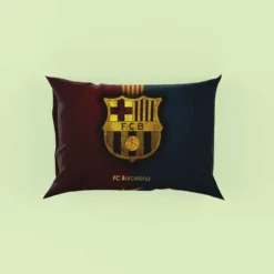 Clever Spanish Football Club FC Barcelona Pillow Case