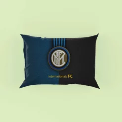 Inter Milan Top Ranked Football Club Logo Pillow Case