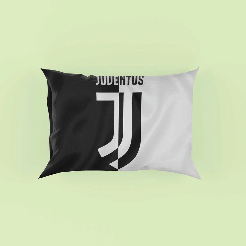 UEFA Champions Leagues Club Juventus Logo Pillow Case