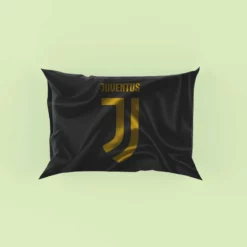Black Flag Juve Football Club Logo Pillow Case