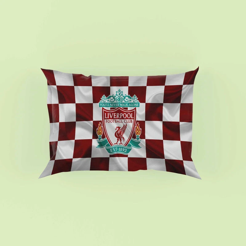 Strong English Football Club Liverpool Logo Pillow Case
