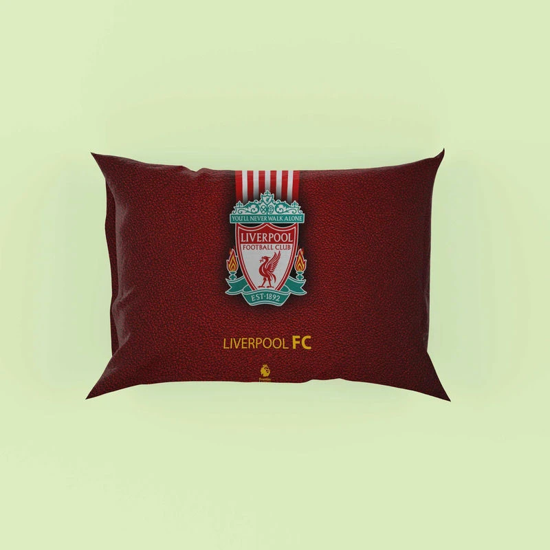 Club World Cup Football Club Liverpool Logo Pillow Case