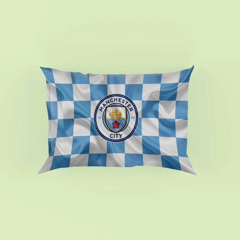 Professional English Football Club Manchester City Logo Pillow Case