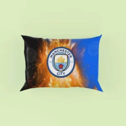 Top Ranked English Football Club Manchester City FC Pillow Case