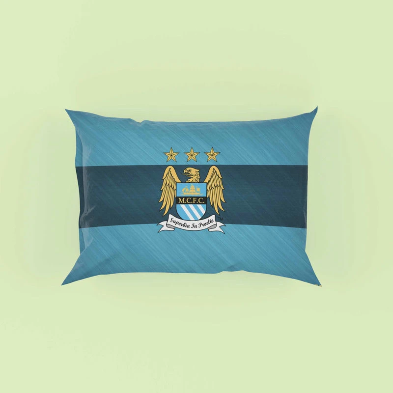 Manchester City FC Exciting Soccer Club Pillow Case