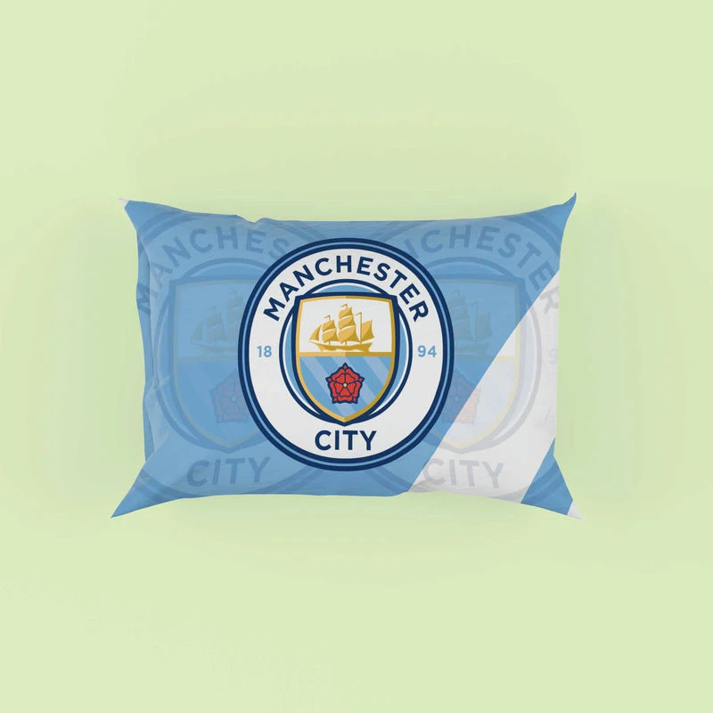 Club World Cup Soccer Team Manchester City FC Pillow Case