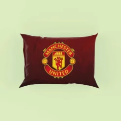 Powerful English Football Club Manchester United Logo Pillow Case