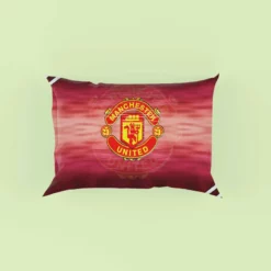 Competitive Soccer Team Manchester United FC Pillow Case