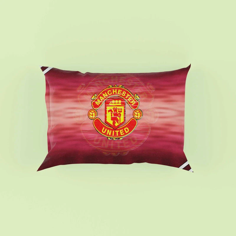 Competitive Soccer Team Manchester United FC Pillow Case