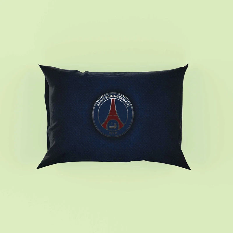 Club World Cup Soccer Club PSG Logo Pillow Case