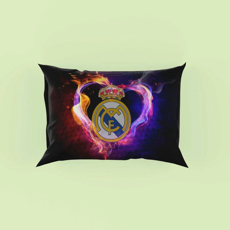 Real Madrid 5D Diamond Painting Logo Pillow Case