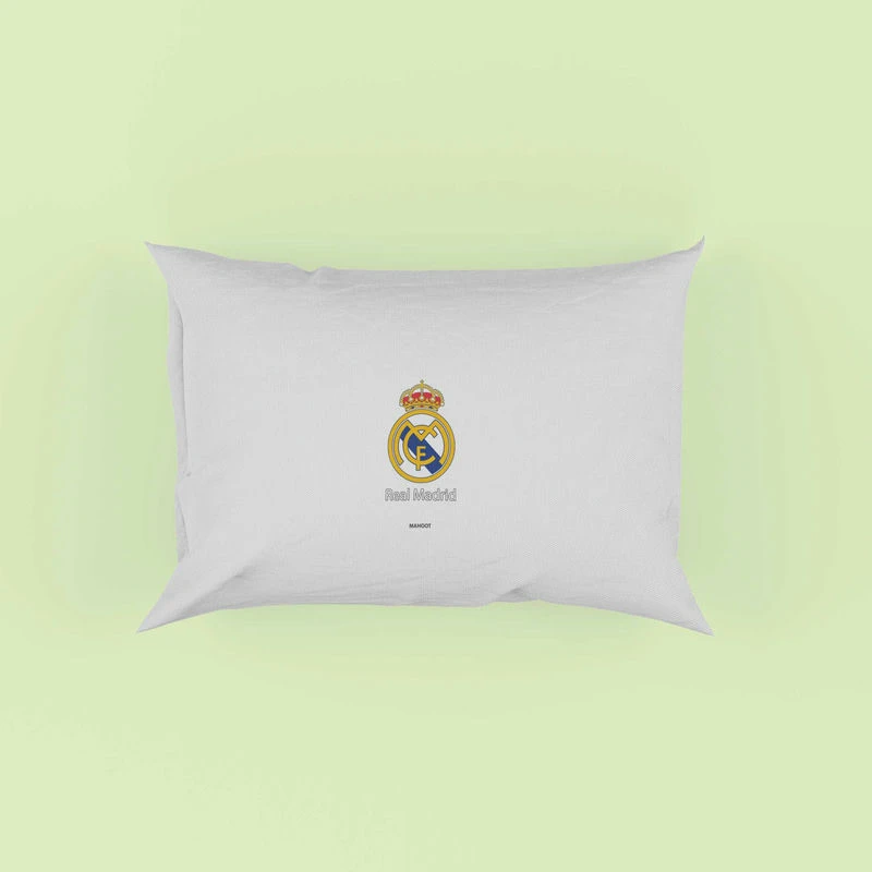 Encouraging Club Real Madrid Logo Pillow Case