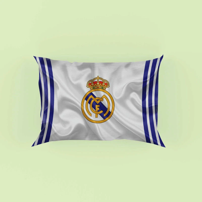 Real Madrid Logo Competitive Football Club Pillow Case