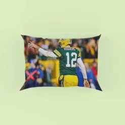 Aaron Rodgers Energetic NFL Player Pillow Case