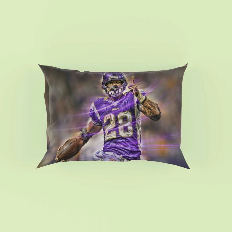 Adrian Peterson Popular NFL Player Pillow Case