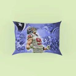 JJ Watt Houston Texans Exciting NFL Football Player Pillow Case