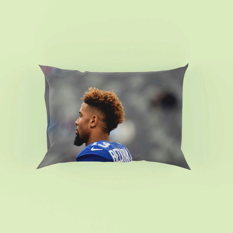 Odell Beckham Jr Star NFL Player Pillow Case