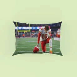 Popular NFL Football Player Patrick Mahomed Pillow Case