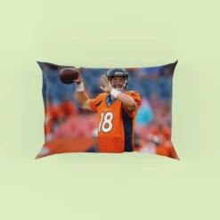Peyton Manning American Football Quarterback Pillow Case