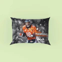 Strong NFL Football Player Peyton Manning Pillow Case