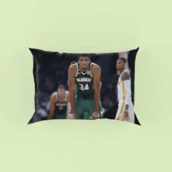 Top Ranked NBA Player Giannis Antetokounmpo Pillow Case