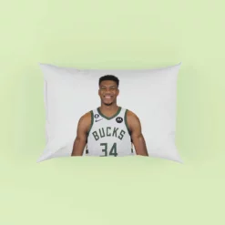 Exellelant Basketball Player Giannis Antetokounmpo Pillow Case