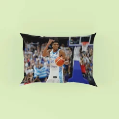 Popular NBA Basketball Player Giannis Antetokounmpo Pillow Case