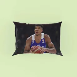 Giannis Antetokounmpo Strong Basketball Player Pillow Case