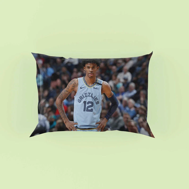 Ja Morant Top Ranked NBA Basketball Player Pillow Case