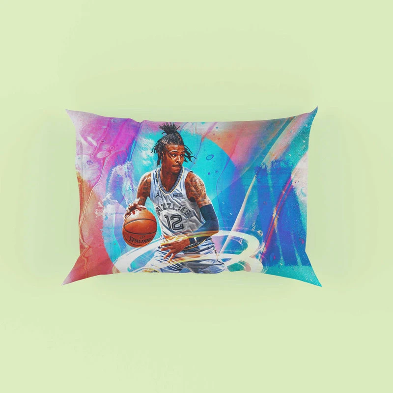 Ja Morant Strong NBA Basketball Player Pillow Case