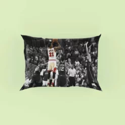 Jimmy Butler  Chicago Bulls Professional NBA Basketball Player Pillow Case