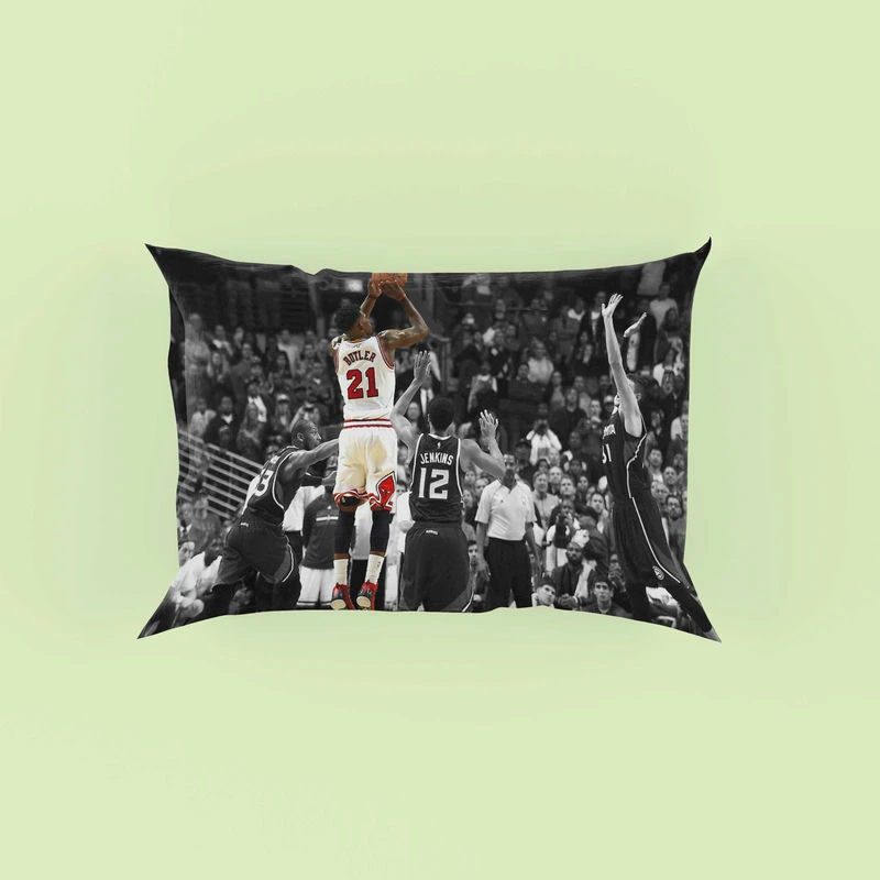 Jimmy Butler  Chicago Bulls Professional NBA Basketball Player Pillow Case