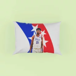 Joel Embiid Professional NBA Basketball Player Pillow Case
