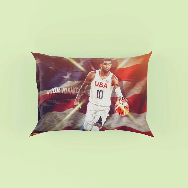 Kyrie Irving Professional NBA Basketball Player Pillow Case